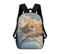 sinyumoney Cat Cute Sacs À Dos Pour Enfants, Sac À Dos Scolaire, Sac À Dos Imprimé En 3D Pour Enfants, Sac À Dos De Voyage, Sac À Livres, Sac D'école Pour Enfants 17inch