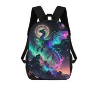 sinyumoney Celestial Dragon Over Mountains Sacs À Dos Pour Enfants, Sac D'école Imprimé En 3D, Cartable Pour Enfants, Sac De Voyage, Sac À Dos Garçon Fille, Sac D'école Pour Enfants 17inch