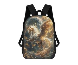 sinyumoney Celestial Pegasus Ascend Sacs À Dos Pour Enfants, Cartables Imprimés En 3D, Sacs À Dos Pour Élèves Du Primaire Et Du Collège, Garçons Et Filles 17inch