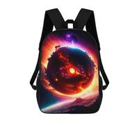 sinyumoney Celestial Serenade Sacs À Dos Pour Enfants 17inch Sac À Dos Scolaire, Sac D'école Imprimé En 3D Pour Garçons, Élèves Du Primaire Et Du Collège