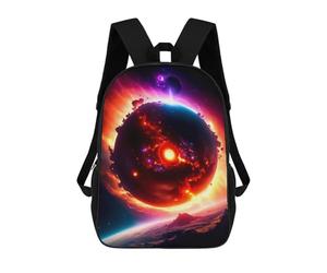 sinyumoney Celestial Serenade Sacs À Dos Pour Enfants 17inch Sac À Dos Scolaire, Sac D'école Imprimé En 3D Pour Garçons, Élèves Du Primaire Et Du Collège