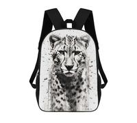 sinyumoney Cheetah Jungle Elegance Sacs À Dos Scolaires Pour Enfants, Sac D'école Imprimé En 3D Pour Garçons, Élèves Du Primaire Et Du Collège 17inch