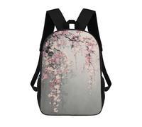 sinyumoney Cherry Blossom Branch Painting Sac À Dos Scolaire Imprimé En 3D Pour Garçons Et Filles, Sac À Dos Pour Ordinateur Portable Pour Enfants/étudiants/adultes 17inch