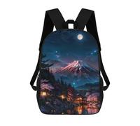 sinyumoney Cherry Blossom Japan Sacs À Dos Pour Enfants, Sac À Dos Scolaire, Sac À Dos Imprimé En 3D Pour Enfants, Sac À Dos De Voyage, Sac À Livres, Sac D'école Pour Enfants 17inch