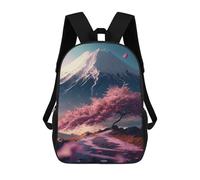 sinyumoney Cherry Blossom Tree Sac À Dos Enfant, Cartable, Sac D'école, Motif Dessin Animé 3D, Sac Pour Ordinateur Portable, Pour Garçons Et Filles 17inch