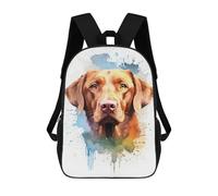 sinyumoney Chesapeake Bay Retriever 17inch Sacs À Dos Scolaires Imprimés En 3D - Sacs À Dos Tendance Pour Garçons Du Primaire Et Du Collège