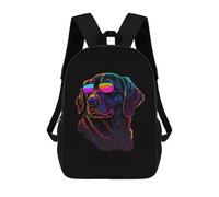 sinyumoney Chesapeake Bay Retriever Sacs À Dos Imprimés En 3D 17inch Sac À Dos Scolaire Pour Enfants, Sac À Dos Décontracté Pour La Journée, Sac De Voyage Décontracté Pour Les Élèves Du Collège