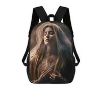 sinyumoney Christ Poster Catholic 8 Sacs À Dos Scolaires Pour Enfants, Cartables Imprimés En 3D, Sacs D'école Tendance Pour Garçons, Élèves Du Primaire Et Du Collège 17inch