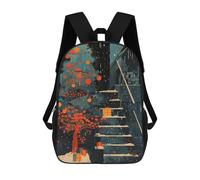 sinyumoney Christmas04 Sac À Dos Scolaire Pour Enfants Imprimé En 3D, Idéal Pour Les Voyages Et Les Livres 17inch