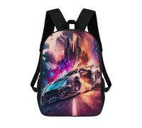sinyumoney City in Flames Speeding Car Artwork -1 Sac À Dos Enfant, Sac À Dos Anime, Grand Sac À Dos Enfant, Sac À Dos Imprimé En 3D Pour Enfants, Cartable, Cartable Pour Garçons Et Filles 17inch