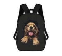 sinyumoney Cocker Spaniel Sac À Dos Enfant, Sac À Dos Anime, Grand Sac À Dos Enfant, Sac À Dos Imprimé En 3D Pour Enfants, Cartable, Cartable Pour Garçons Et Filles 17inch