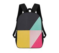 sinyumoney Colorful And Abstract 04 Sac À Dos, Cartable Imprimé En 3D, Sac À Goûter, Sac À Dos De Voyage, Sac À Dos Entre Amis, Sac À Dos Scolaire Pour Filles Et Garçons 17inch