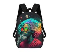 sinyumoney Colorful Cosmic Visionary Sac À Dos Enfant, Sac À Dos Anime, Grand Sac À Dos Enfant, Sac À Dos Imprimé En 3D Pour Enfants, Cartable, Cartable Pour Garçons Et Filles 17inch