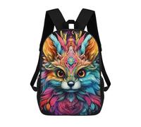 sinyumoney Colorful Fantasy Creature Sacs À Dos, Sac À Dos Enfant, Sac D'école, Sac À Dos De Voyage Imprimé En 3D, Accessoire De Mode, Sac À Dos Imperméable Pour Enfants 17inch