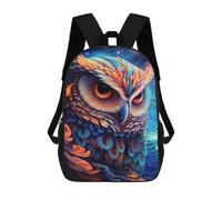 sinyumoney Colorful Fantasy Owl-13 Sacs À Dos Décontractés Pour Enfants, Sacs D'école Pour Adolescents, Filles Et Garçons, Sacs À Dos Pour Livres 17inch