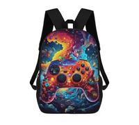 sinyumoney Colorful Gaming Odyssey -2 Sac À Dos Enfant, Sac D'école, Sac À Dos Imprimé 3D Avec Motif De Dessin Animé, Grande Capacité, Pour Garçons Et Filles 17inch