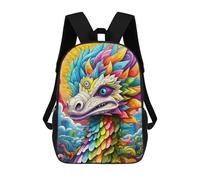 sinyumoney Colorful Mythical Creature-2 Sac À Dos Imprimé 3D Pour Enfants, Sac À Dos Léger Pour Écoliers Et Écoliers, Sac À Goûter Pour La Crèche 17inch