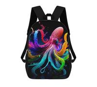 sinyumoney Colorful Octopus Artwork-4 Sac À Dos Enfant, Sac À Dos Anime, Grand Sac À Dos Enfant, Sac À Dos Imprimé En 3D Pour Enfants, Cartable, Cartable Pour Garçons Et Filles 17inch