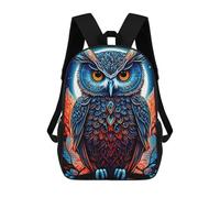 sinyumoney Colorful Owl Artwork-11 Sacs À Dos Décontractés Pour Enfants, Sacs D'école Pour Adolescents, Filles Et Garçons, Sacs À Dos Pour Livres 17inch
