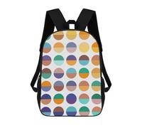 sinyumoney Colorful Set Sac À Dos Scolaire Pour Filles Et Garçons, Grande Capacité, Léger, Pour Enfants Et Étudiants 17inch