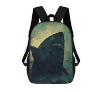 sinyumoney Colossal Encounter Sacs À Dos Scolaires Pour Enfants, Sac D'école Imprimé En 3D Pour Garçons, Élèves Du Primaire Et Du Collège 17inch