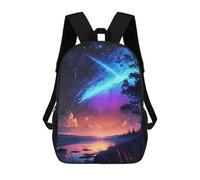 sinyumoney Comet Rain Sunset Night Sac À Dos Imprimé En 3D Pour Enfants, Sac D'école Grande Capacité, Sac De Voyage, Sac À Livres, Sac À Dos Scolaire Pour Enfants 17inch