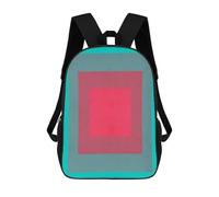 sinyumoney Conceptual Geometry 1 Sac À Dos Enfant Imprimé En 3D, Sac D'école Pour Garçons, Sac À Dos Cool Et Décontracté, Sac À Dos Amusant Pour Enfants Et Adolescents 17inch