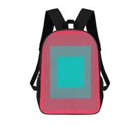 sinyumoney Conceptual Geometry 2 Sacs À Dos Pour Enfants, Sac D'école Imprimé En 3D, Cartable Pour Enfants, Sac De Voyage, Sac À Dos Garçon Fille, Sac D'école Pour Enfants 17inch