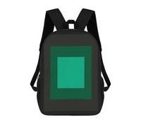 sinyumoney Conceptual Geometry 3 Sac À Dos Scolaire Imprimé En 3D, Sac À Dos Décontracté Pour Enfants, Sac D'école Imprimé En 3D Pour Garçons, Primaire Et Collège 17inch