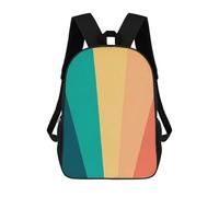 sinyumoney Conceptual Geometry 6 Sacs À Dos Scolaires Pour Enfants, Cartables Imprimés En 3D, Sacs D'école Tendance Pour Garçons, Élèves Du Primaire Et Du Collège 17inch