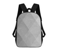 sinyumoney Conceptual Geometry IV Sac À Dos Enfant Fille 3D, Sac D'école, Sac À Dos Pour Tout-petits, Sac À Dos Décontracté, Sac À Livres Tendance 17inch