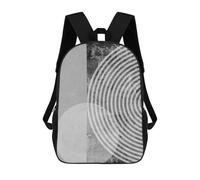 sinyumoney Conceptual Textures 07 Sac À Dos Scolaire Enfant Tendance Et Décontracté, Sac À Dos Imprimé En 3D Pour Garçon, Grand Sac À Dos 17inch