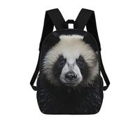 sinyumoney Cool Panda Animal Portrait Sacs À Dos Pour Garçons, Cartables Imprimés En 3D, Sacs À Dos De Voyage Tendance Pour Garçons (primaire, Collège) 17inch