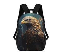 sinyumoney Cool Wild Bald Eagle Sacs À Dos Scolaires Pour Enfants, Cartables Imprimés En 3D, Sacs D'école Tendance Pour Garçons, Élèves Du Primaire Et Du Collège 17inch