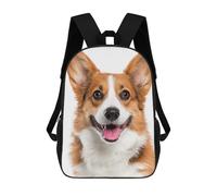sinyumoney Corgi Dog Breed Information Sacs À Dos Scolaires Pour Garçons Et Filles, Sacs À Dos Décontractés Pour Le Sport, Sacs À Dos De Grande Capacité Pour L'école Primaire 17inch