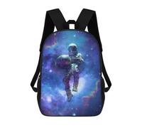 sinyumoney Cosmic Astronaut Floating with Planet Sac À Dos En Peluche À Motif Dessin Animé, Sac À Dos 3D Pour Enfants, Idée Cadeau D'anniversaire Pour Garçons Et Filles 17inch
