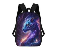 sinyumoney Cosmic Dragon Art Print-9 Sacs À Dos, Sac À Dos Enfant, Sac D'école, Sac À Dos De Voyage Imprimé En 3D, Accessoire De Mode, Sac À Dos Imperméable Pour Enfants 17inch