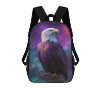 sinyumoney Cosmic Eagle Art Print Sac À Dos Pour Garçons Et Adolescents, Sacs À Dos Pour Filles, Sacs À Dos Pour Tout-petits, Sacs À Livres Pour L'école Primaire Et Le Collège 17inch