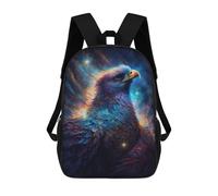 sinyumoney Cosmic Eagle Artwork Sac À Dos Pour Garçons Et Adolescents, Sacs À Dos Pour Filles, Sacs À Dos Pour Tout-petits, Sacs À Livres Pour L'école Primaire Et Le Collège 17inch