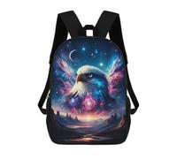 sinyumoney Cosmic Eagle Sacs À Dos Imprimés En 3D Pour Enfants, Sacs D'école Tendance Pour Garçons, Élèves Du Primaire Et Du Collège 17inch
