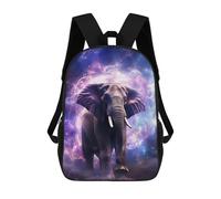 sinyumoney Cosmic Elephant Majesty-1 Sac À Dos Imprimé En 3D, Sac D'école Décontracté Et Tendance Pour Enfants, Sac D'école Pour Garçons, Collégiens 17inch