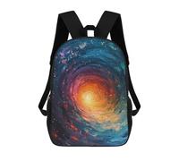 sinyumoney Cosmic Energy Swirl-3 Sacs À Dos Tendance Imprimés En 3D 17inch Sac D'école Décontracté Pour Enfants, Garçons, Élèves Du Primaire Et Du Collège