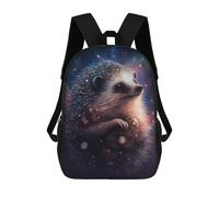 sinyumoney Cosmic Hedgehog Art Print-12 Sacs À Dos Décontractés Pour Enfants, Sacs D'école Pour Adolescents, Filles Et Garçons, Sacs À Dos Pour Livres 17inch