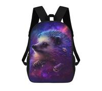 sinyumoney Cosmic Hedgehog Art Print-7 Sac À Dos Scolaire Pour Enfants, Imprimé En 3D, Pour Garçons, Élèves Du Primaire Et Du Collège 17inch