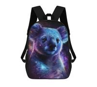 sinyumoney Cosmic Koala Art Print-12 Sac À Dos Imprimé En 3D, Sac D'école Décontracté Et Tendance Pour Enfants, Sac D'école Pour Garçons, Collégiens 17inch