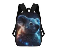 sinyumoney Cosmic Koala Celestial Cute Sacs À Dos Imprimés En 3D Pour Enfants 17inch Sacs À Dos Tendance Et Décontractés Pour La Journée, Sacs De Voyage, Sacs À Dos D'extérieur Pour Garçons Et Filles