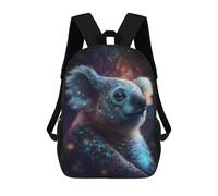 sinyumoney Cosmic Koala in Space Sac À Dos Imprimé 3D Pour Enfants, Sac À Dos Léger Pour Écoliers Et Écoliers, Sac À Goûter Pour La Crèche 17inch