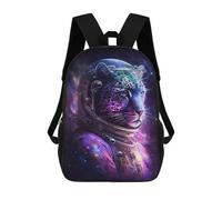 sinyumoney Cosmic Leopard Astronaut-1 Sacs À Dos Pour Enfants, Sac À Dos Scolaire Imprimé En 3D Pour Enfants, Sac À Dos De Voyage, Sac À Livres Pour Enfants 17inch Sac D'école