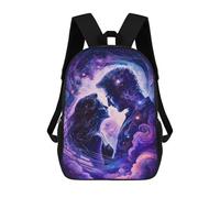 sinyumoney Cosmic Love Romance Art Print-1 Sacs À Dos Pour Enfants, Sac À Dos Scolaire Imprimé En 3D Pour Enfants, Sac À Dos De Voyage, Sac À Livres Pour Enfants 17inch Sac D'école