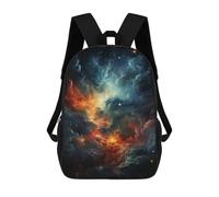 sinyumoney Cosmic Nebula Sky Sac À Dos Scolaire Pour Enfants, Imprimé En 3D, Tendance Et Décontracté, Pour Garçons, Élèves Du Primaire Et Du Collège 17inch